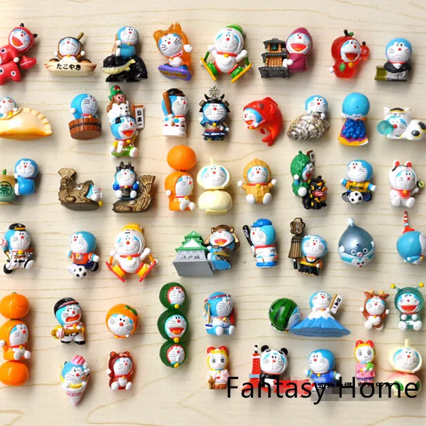 doraemon toys classic viny pvc resin 50pcs lot doraemon anime action