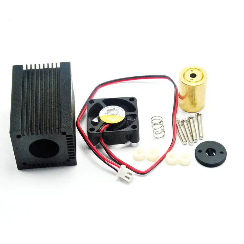

Focusable Housing/Case/Heatsink for 405nm 445nm 450nm 5.6mm Blue Laser Diode TO-18 LD Dot Module Fan