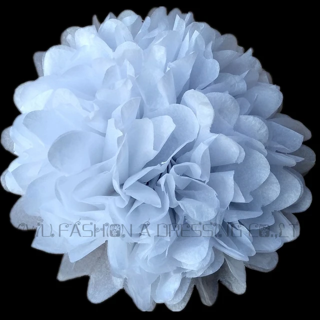 Hot 30pcs 25cm(10inch) Wholesale Tissue Paper Pom Poms Wedding Party  Decoration, Paper Flower Ball Home Decoration - AliExpress