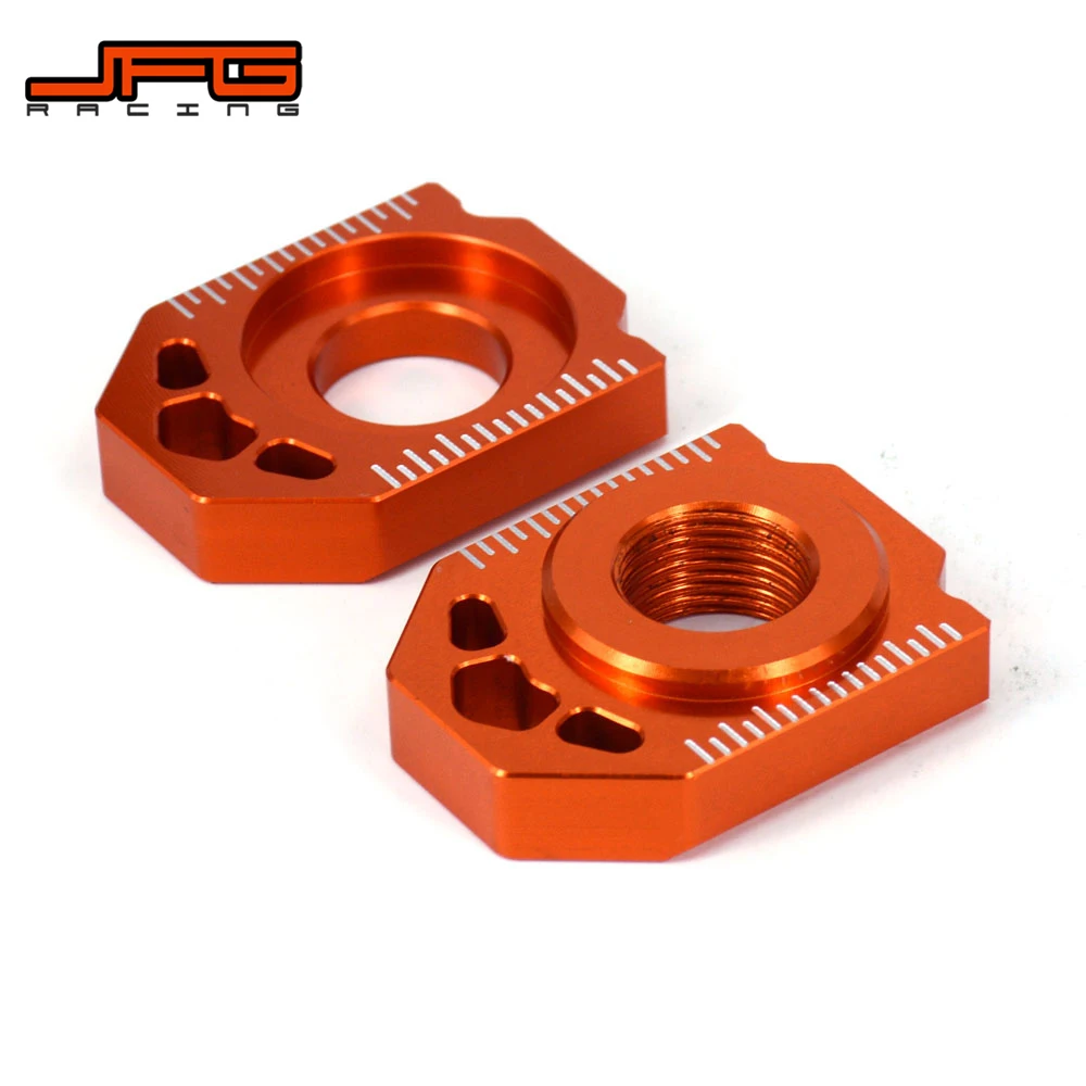 Мотоцикл CNC задняя цепь регулировщик ось блоки для KTM SX SXF XC XCF EXC EXCF XCW XCFW 85 125 150 200 250