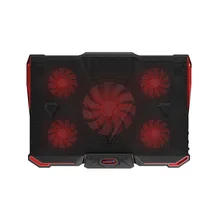 Охлаждающая охлаждающая подставка для ноутбука B4 с холодным охлаждением теплоотвод пять вентиляторов