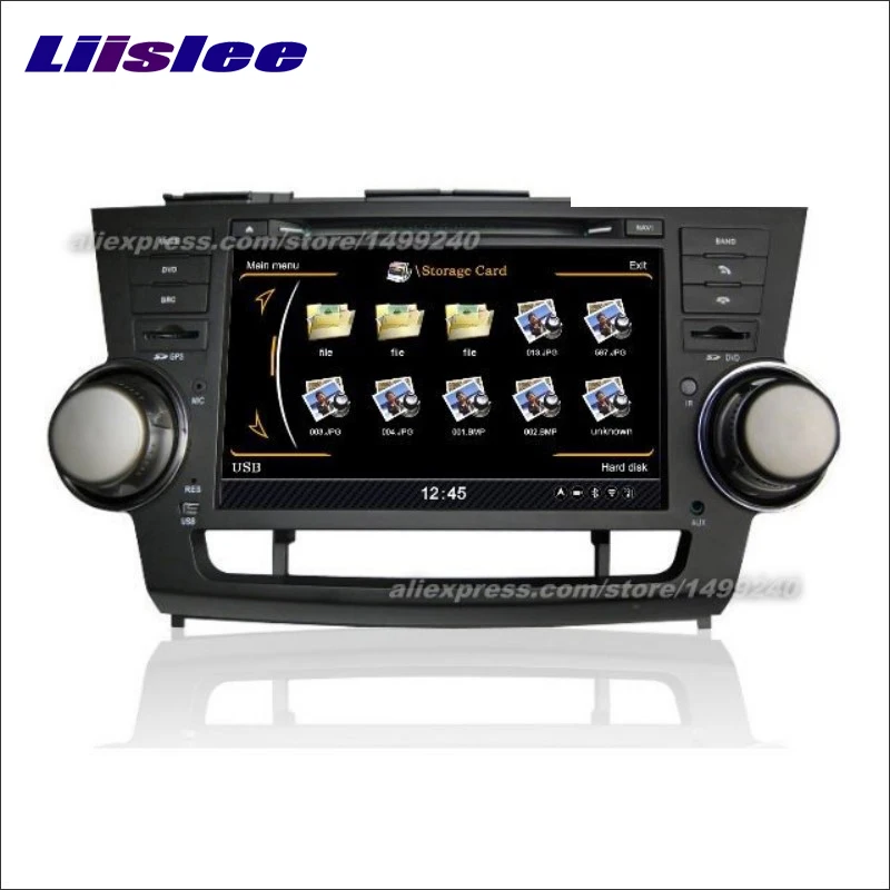 Flash Deal Liislee Car Multimedia System For Toyota Kluger 2007~2013 Radio CD DVD Player GPS Satellite Nav Navi Navigation HD Touch Screen 2