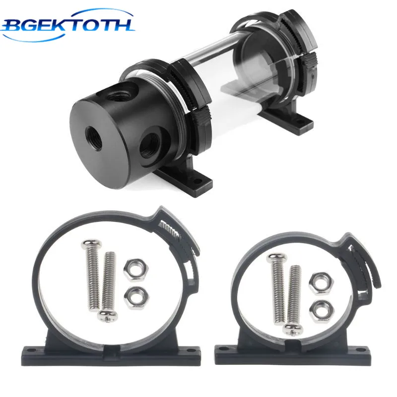 

50mm/60mm Diameter Cylinder Water Cooling Tank Fixed Holder Bracket Reservoir Holder For Computer PC Water Cooling System