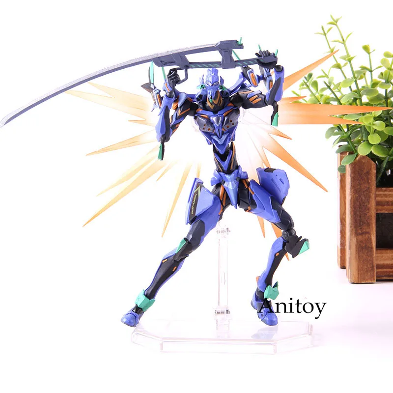 Аниме Revoltech Yamaguchi Evangelion Evolution EVA 01 Final модель Фигурка Евангелион ПВХ Коллекционная модель игрушки