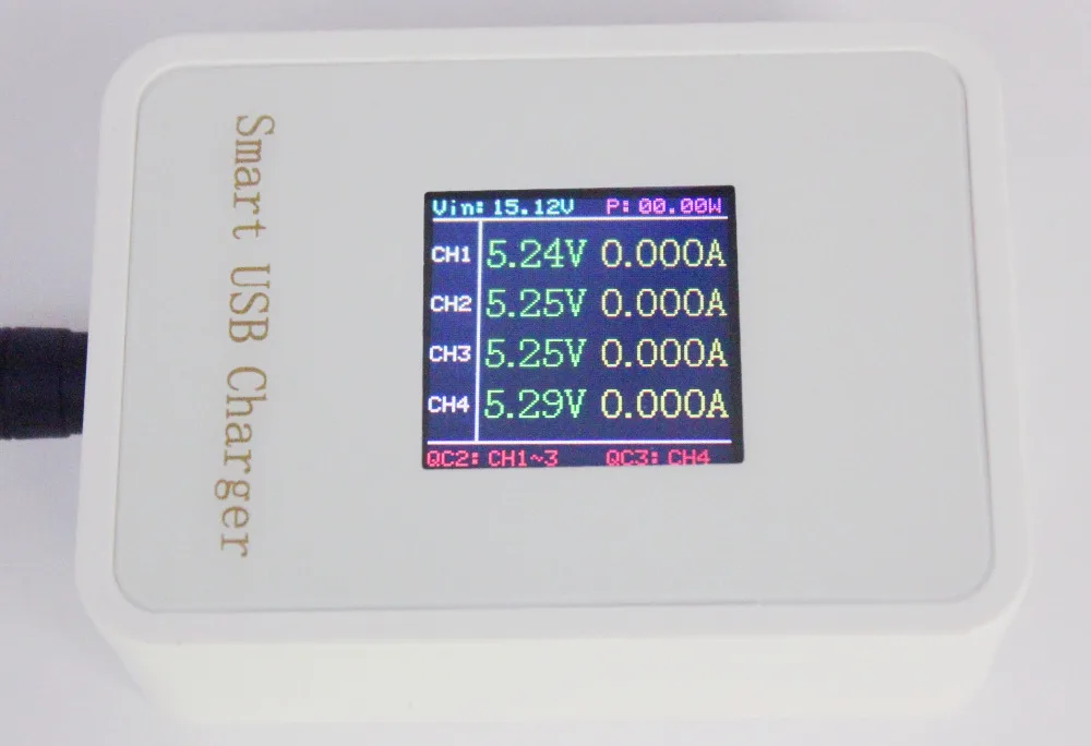 

Smart Quick Charger 45w 8.5A 4 Ports USB 5V 9V 12V QC 2.0 3.0 Desktop Charger Fast Charger Quick Charge for Smart Phone Table