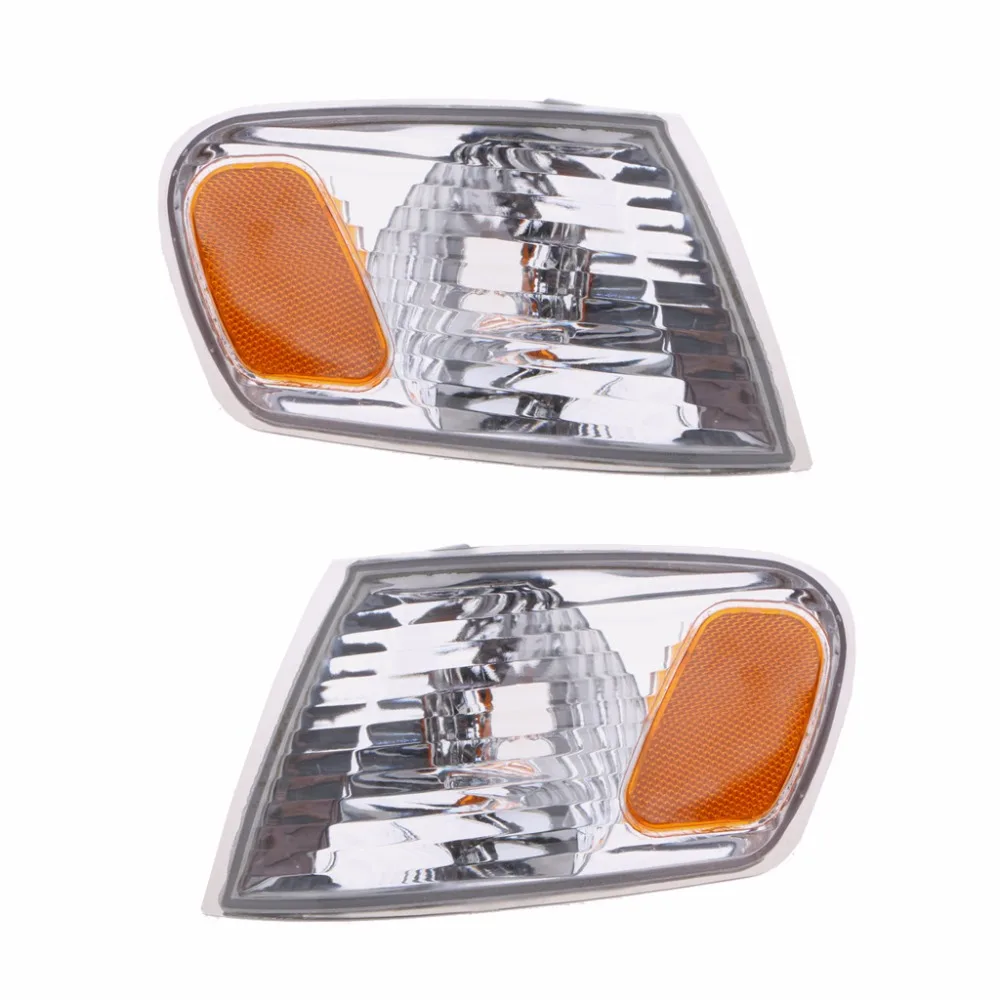 

1 Pair Corner Park Lamp Light Set Left & Right Shell For TOYOTA COROLLA 2001 2002 Car Auto Light Shells High Quality