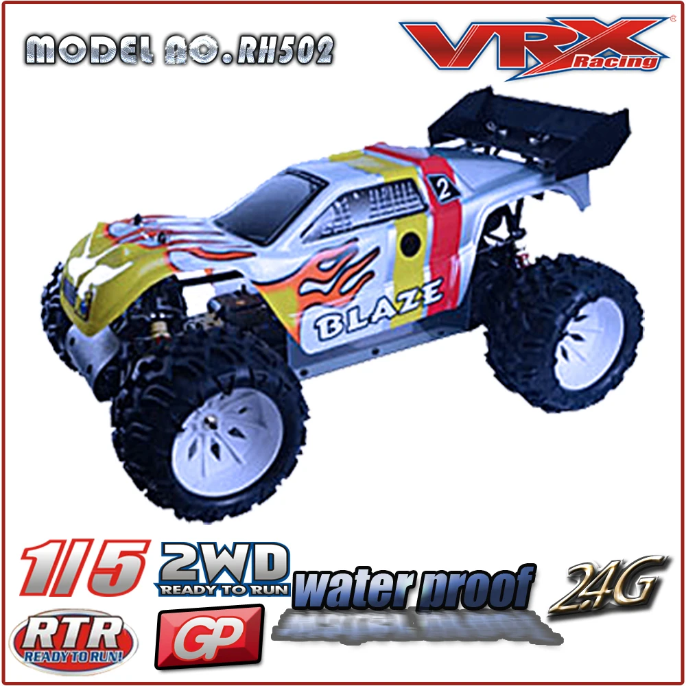 VRX Racing 1/5th scale gas powered monster Truggy,1/5 rc gas car,gas 1/5 rc car-in RC Cars from