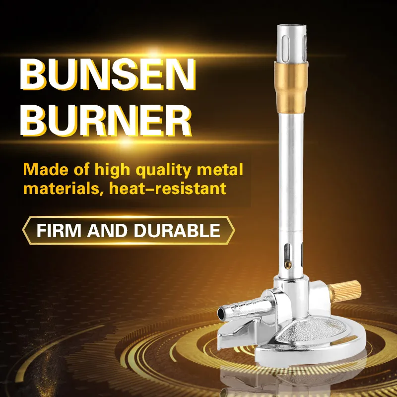 

1Pcs Micro Single Tube Bunsen Burner Gas Light for Liquid Propane Lab Heating Equipment laboratory equipment