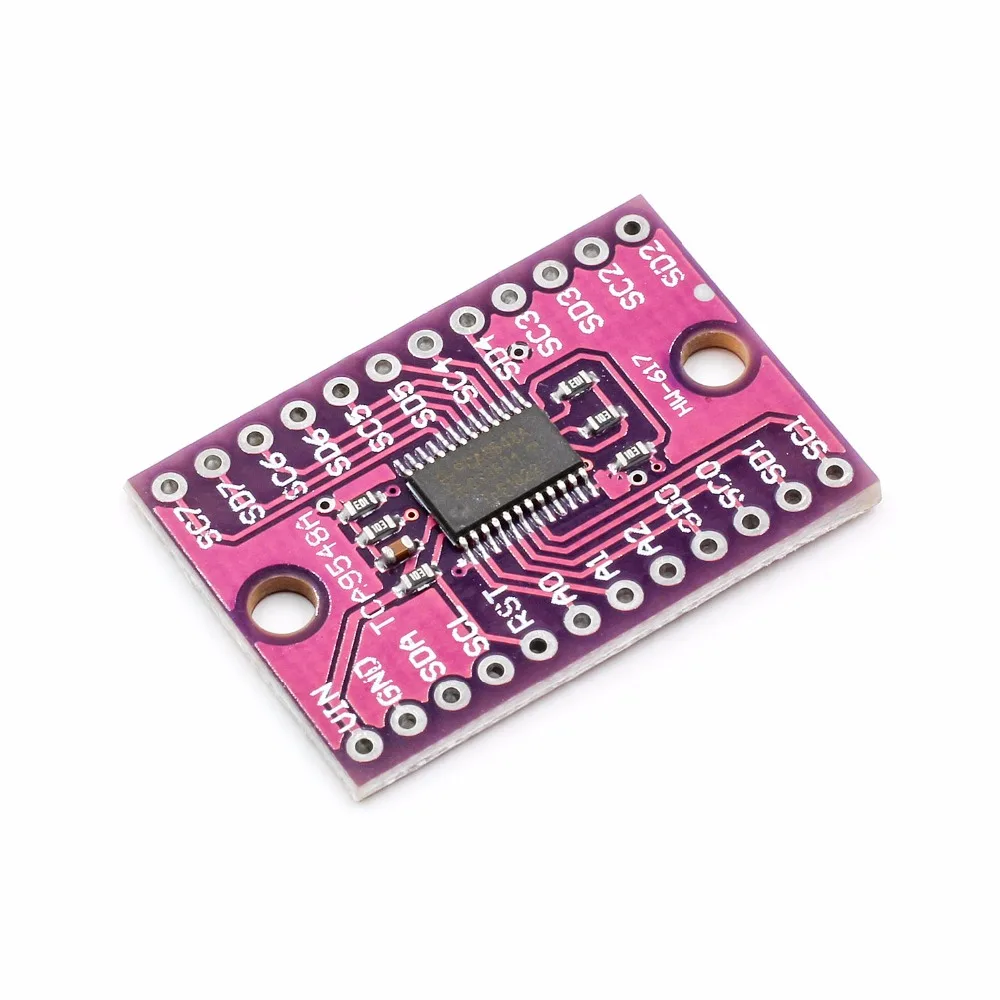TCA9548A 1-to-8 IEC 8-полосная многоканальная плата расширения IIC макетная плата модуля TCA9548
