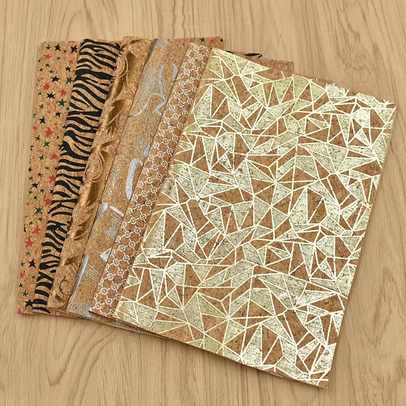 

Vintage DIY Sewing Handmade Craft Apparel Accessories For Patchwork Soft Cork A4 Fabric