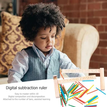 

Baby Educational Toys 1 Set Of Mathematics 1-10 Addition And Subtraction Teaching Toys Early Educational Learning Toys For Child