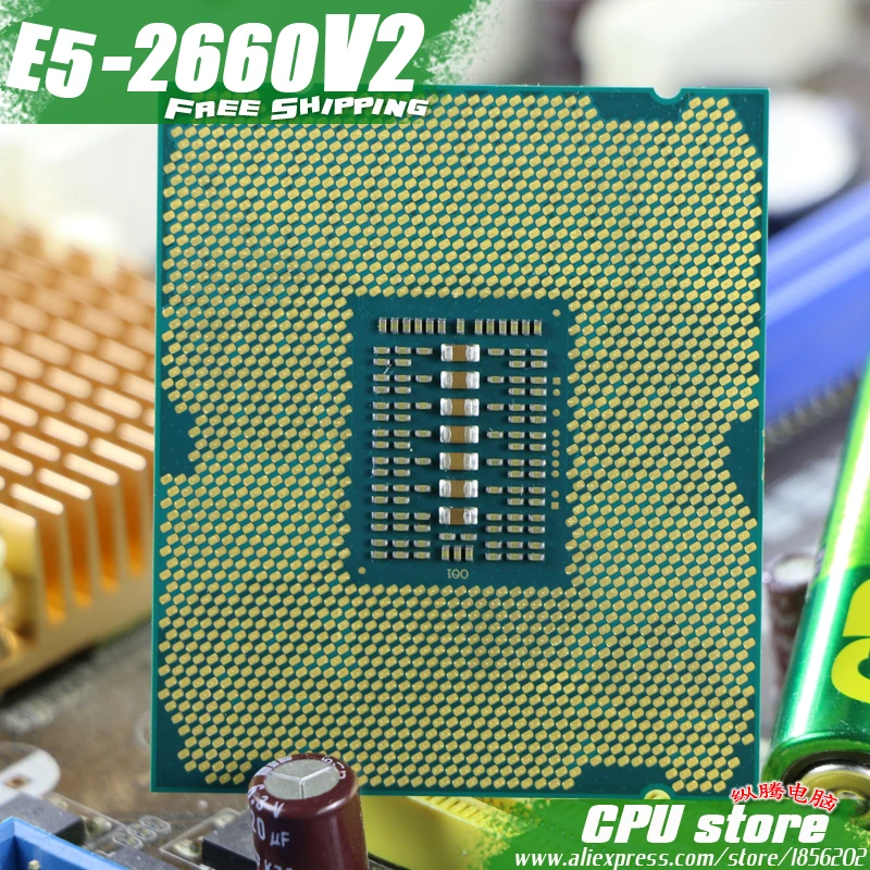 Процессор Intel Xeon E5 2660 V2 cpu 2,2G LGA 2011 SR1AB десять ядер серверный процессор E5-2660 V2 E5-2660V2 10 ядер 2,20 ГГц 25 м 95 Вт