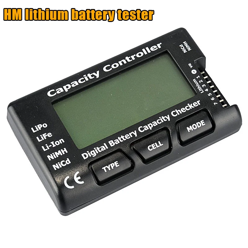 

Digital Battery Capacity Checker NiCd NiMH LiPo LiFe Battery Voltage Tester Checking NSV775