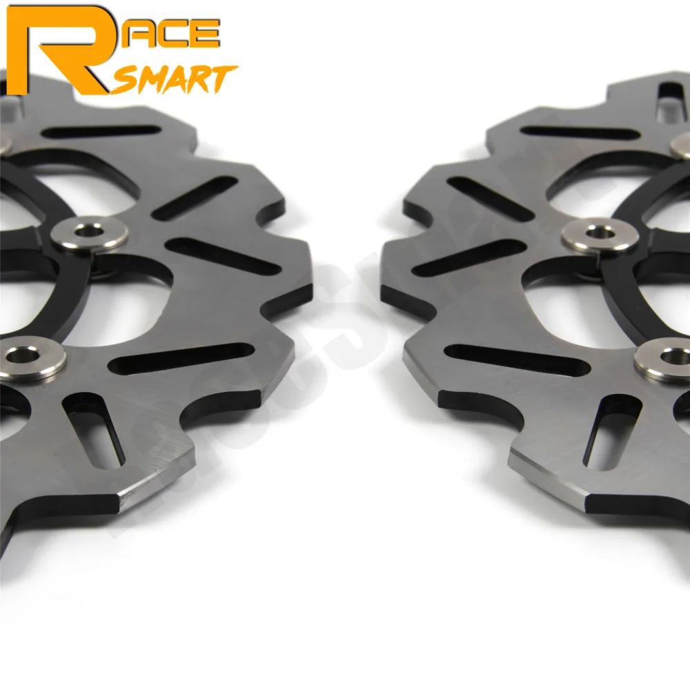 1 пара плавающие передние тормозные диски для SUZUKI GSX R 600 750 2006-2007 GSX600R GSX750R GSX-R GSXR600 GSXR750 тормозные диски