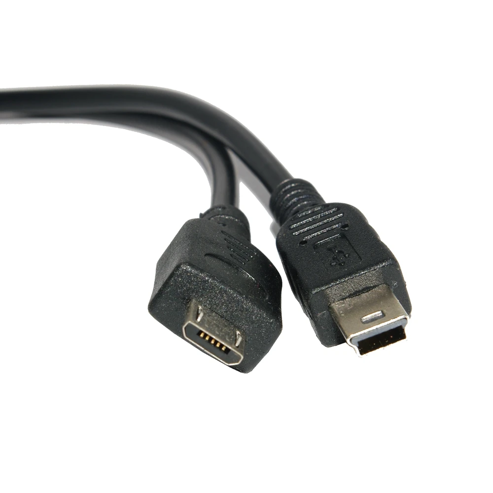 Micro USB и Mini 2 в 1 Многофункциональный портативный кабель для синхронизации данных