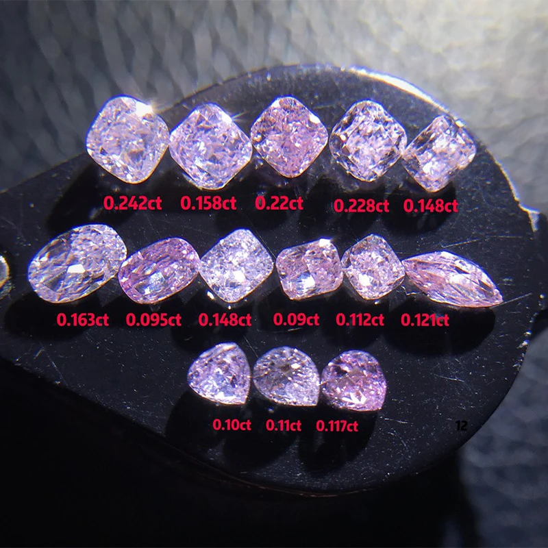 

ANI Jewelry Pink Diamond GIA Certified VS2 Fancy Light Greenish Yellow Color Diamond Oval/Princess/Cushion/Heart/Rectangle Cut