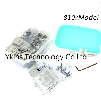 

New Upgrade 810/model BGA Stencil Bga Reballing Stencil Kit with direct heating Reballing station Replace 715/pcs