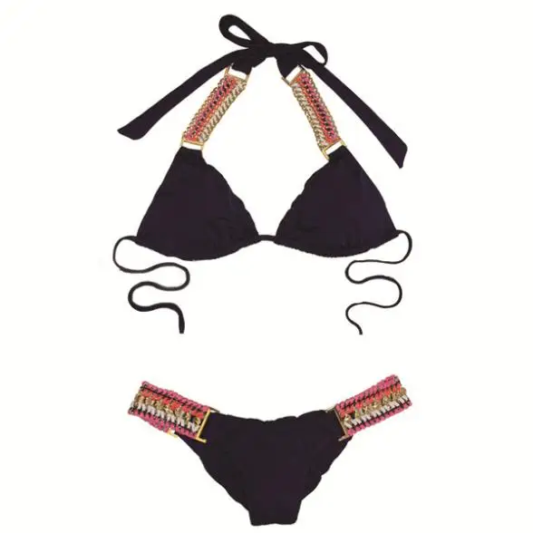 Sexy Exotic Swimwear Women Bikinis Set Print Bikini Swimsuits Brazilian