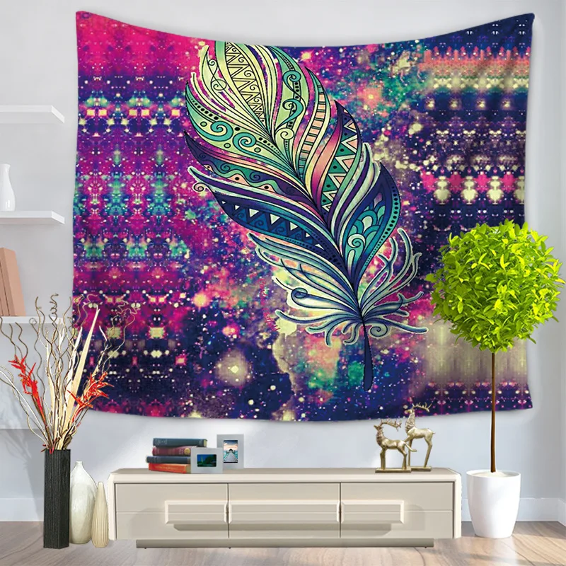 

Printed Mandala Tapestry Wall Hanging Wall Decoration Hippie Tapestry Beach Throw Towel Yoga Mat