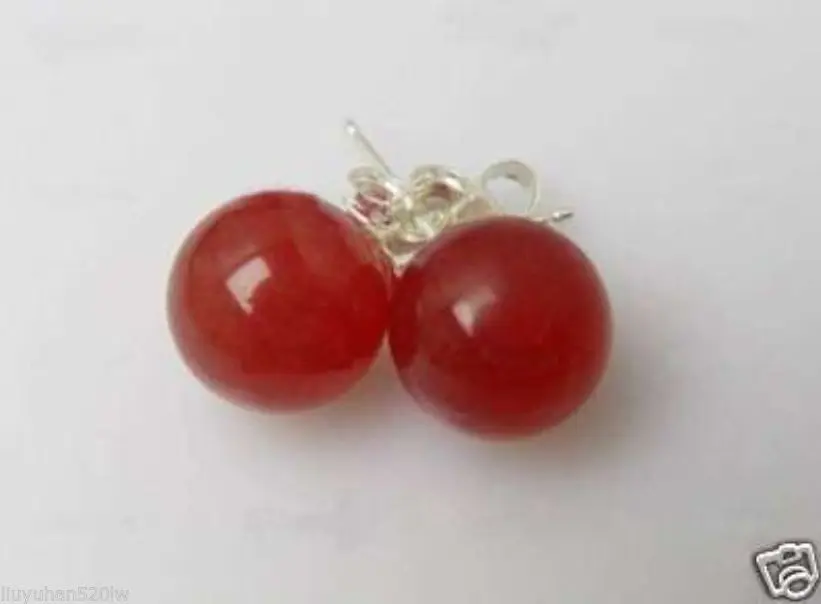 

ry00843 6 color-10mm stone earring can choose