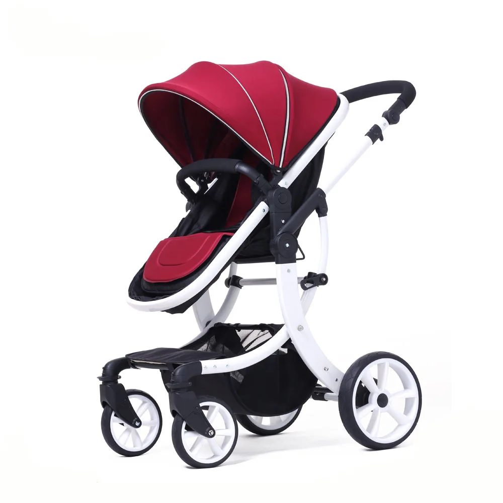 Four Wheels Stroller Baby stroller export four seasons folding shock absorber sitting lie trolley Baby Stroller Four Wheels Stroller Baby stroller export four seasons folding shock absorber sitting lie trolley Baby Stroller