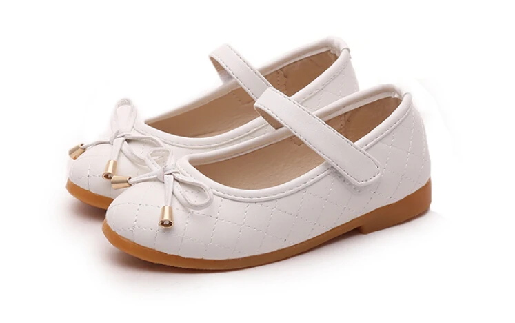 shorha party girls shoes new fashion Spring baby children kids girl princess leather red shoe spring autumn size 21~35