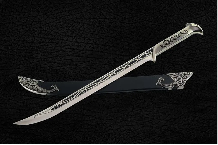 Cheap Film Television Animation Lord Of The Rings Sword Hobbit Anti -Body Weapons Home Decoration Crafts Not Open Blade Christmas Gift 6