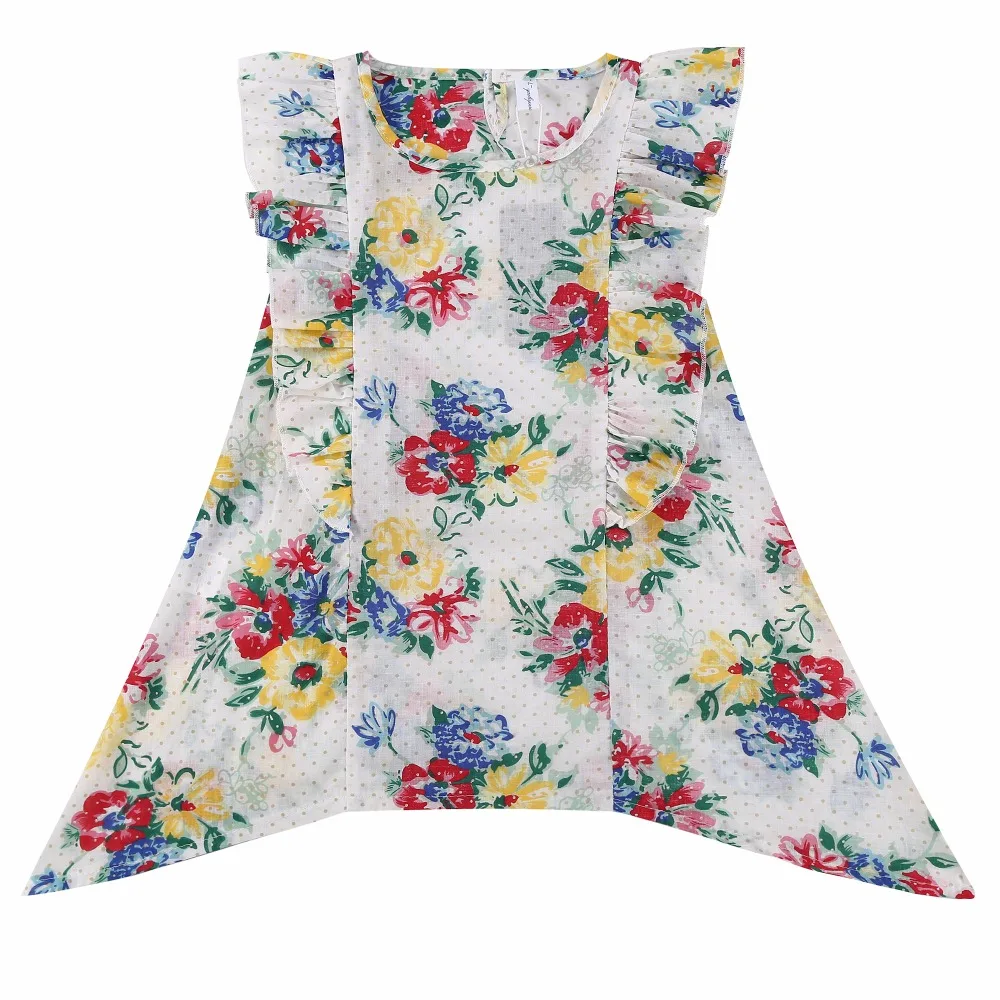 

Girls Dresses Kids Clothes 2017 Brand Girl Summer Dress Costume Floral Print Children Clothing Princess Dress for Girls Clothes