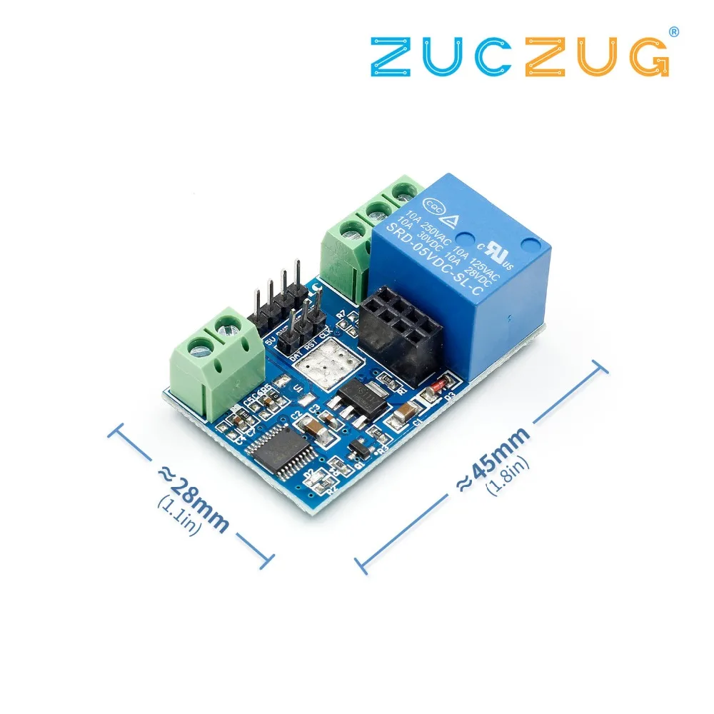 

ESP8266 5V WiFi relay module Things smart home remote control switch phone APP (no with ESP8266)