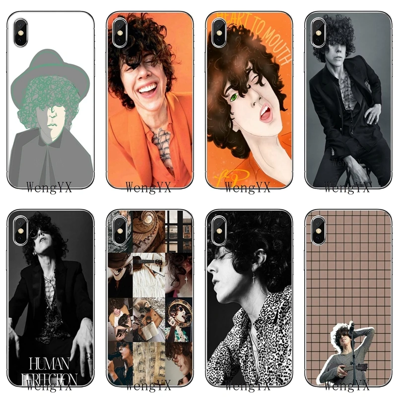 

TPU Soft Accessories phone cover case For LG G2 G3 mini spirit G4 G5 G6 K7 K8 K10 2017 V10 V20 V30 Laura Pergolizzi LP rapper
