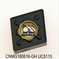 CNMG160616-GH UC5115/CNMG190612-GH UC5115, оригинальный CNMG 160616/190612 GH карбидная вставка для поворотный инструмент держатель борштанги