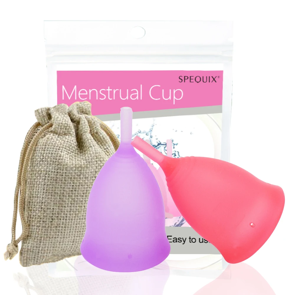 Soft Medical Cups Reusable Female Silicone Menstrual Cup Feminine