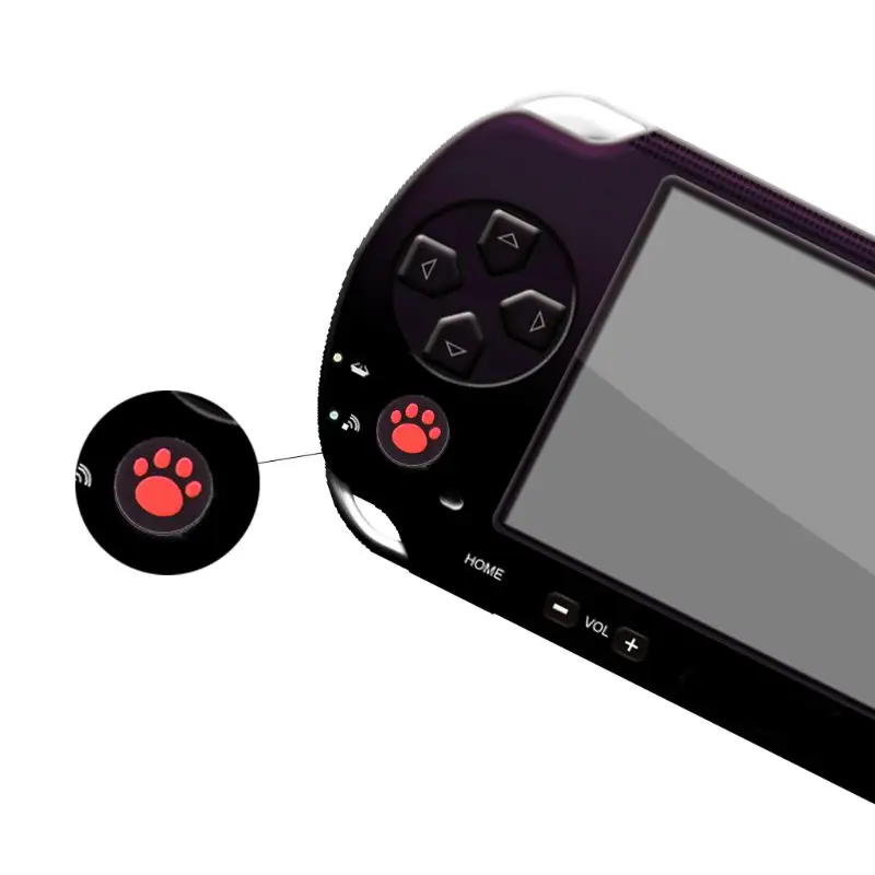 2 шт. кошачья лапа аналоговый контроллер Thumbstick Grip cap Защитная крышка для sony playstation Ps Vita PS Vita psv 1000/2000 Slim