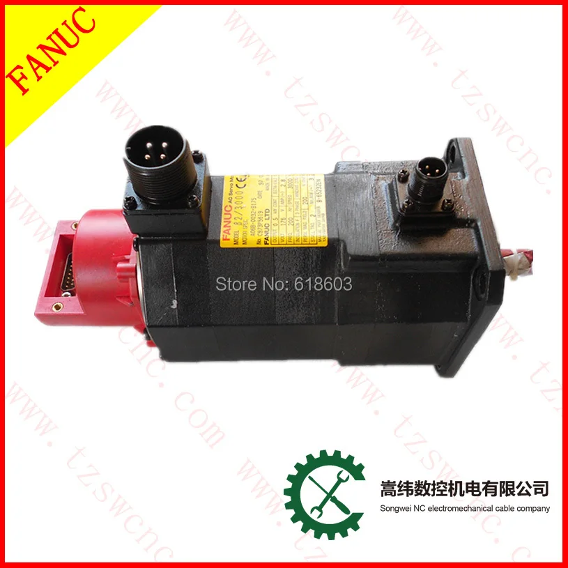 FANUC MOTOR a06b-0032-b175 FANUC AC SERVO MOTOR USED FANUC MOTOR a06b-0032-b175 FANUC AC SERVO MOTOR USED