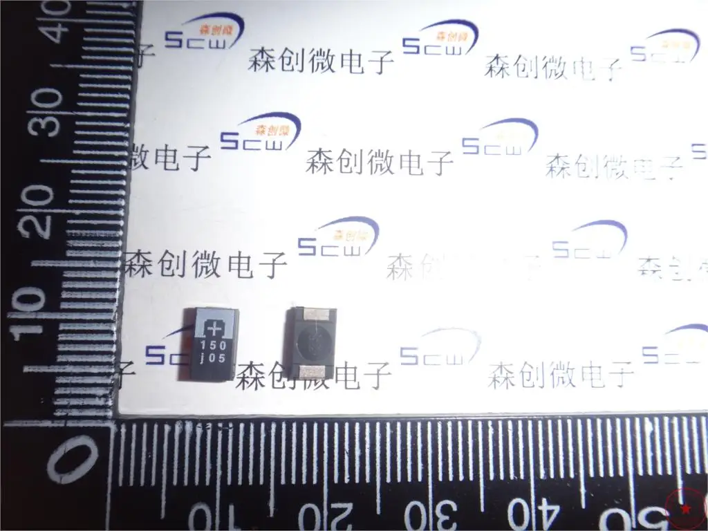 * Полимерно Танталовый конденсатор 6 tpe150mi 150 мкФ 3 V 7343 толщина 1 8 мм|tantalum electrolytic