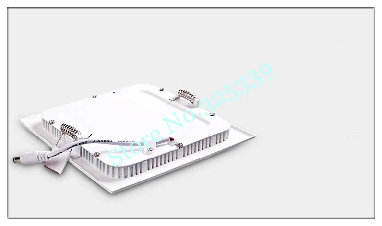 FedEx 200 шт. Квадратный светодиодный светильник 18 Вт 1500LM AC85-265V 2835 Светодиодные потолочные светильники smd свет точечная лампа освещение