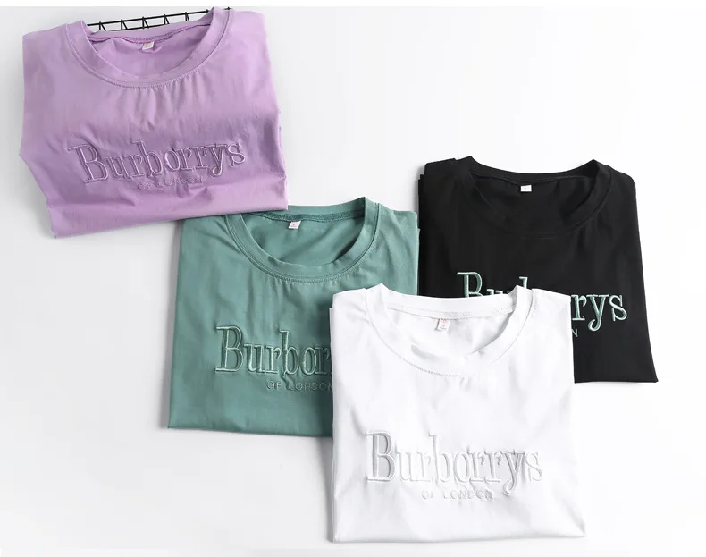 Letter T-Shirt Women  (11)