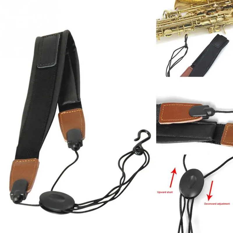 Adjustable Alto Tenor Saxophone Accessories Neck Shoulder Strap Belt Musical Parts Sax Strap or Sax Harness