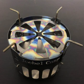 

Barbecue BBQ Alcohol Fuel Stove Stand Alcohol Stove Bracket Outdoor Stove Pure GrillTitanium Barbecue Pit Mini Portable