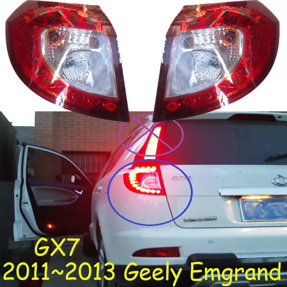 

1 шт. автомобильный Стайлинг для Geely Emgrand GX7 Фонарь 2011 2012 2013 год автомобиль аксессуары GX7 задний фонарь Gleagle GX 7