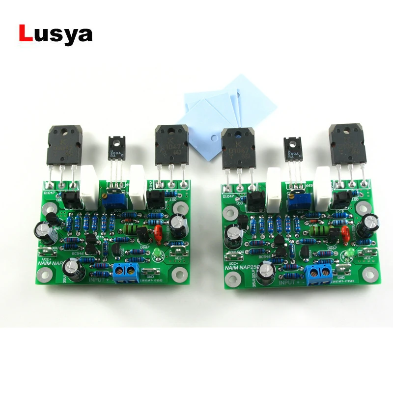 New 2PC NAIM NAP250 MOD Stereo Audio Amplifier Board Amplificador audio 80W DIY Kits/finished DC15V-40V A5-013 New 2PC NAIM NAP250 MOD Stereo Audio Amplifier Board Amplificador audio 80W DIY Kits/finished DC15V-40V A5-013