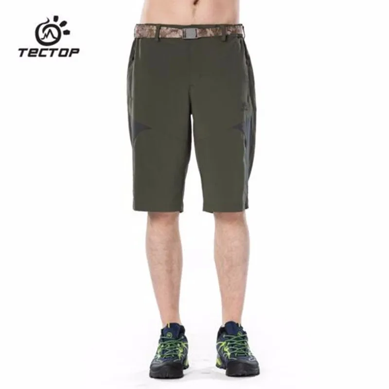 New Arrival TECTOP 2016 Summer Men Quick Dry Shorts Pants Elastic Breathable Colorful Sports Hiking Camping Beach Running | Спорт и