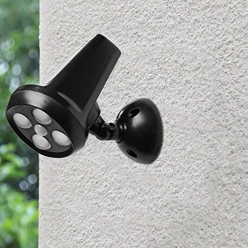 Sensor de Movimento sem Fio da Bateria Iluminação para Jardim do Pátio Parede à Prova de Intempéries Lumens Holofotes Operado Garagem Caminho 600 4led 5 600 Lumens 4LED Holofotes Sensor De Movimento