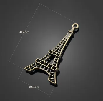 

150pcs Antique Bronze Eiffel Tower Charms Pendants-DIY Jewelry Findings Necklace Bracelet Fashion Accessories 44.4mm X 24.7mm