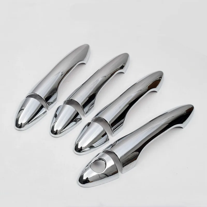 FUNDUOO для Hyundai IX35 Tucson 2009 2010 2011 2012 2013 Новинка хромированная накладка на дверную ручку