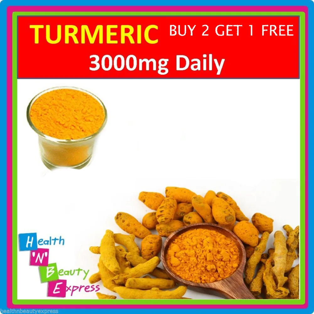 Куркума 3000 Экстремальный 95% CURCUMINOID LONGA LINN TUMERIC HEALTH CARE