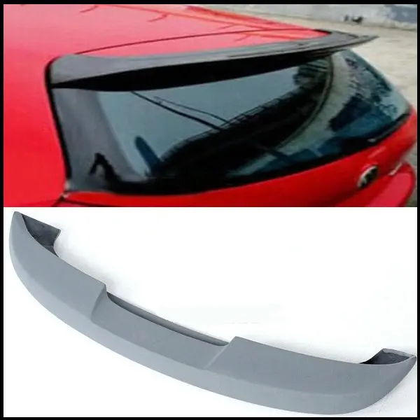 MK5 FRP unpainted Auto Car Rear Trunk Lip Spoiler roof wing car rear