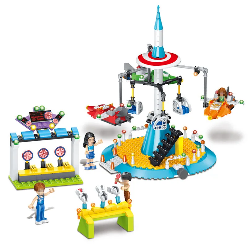 

New 467pcs City Paradise Amusement Park Children's toy building blocks