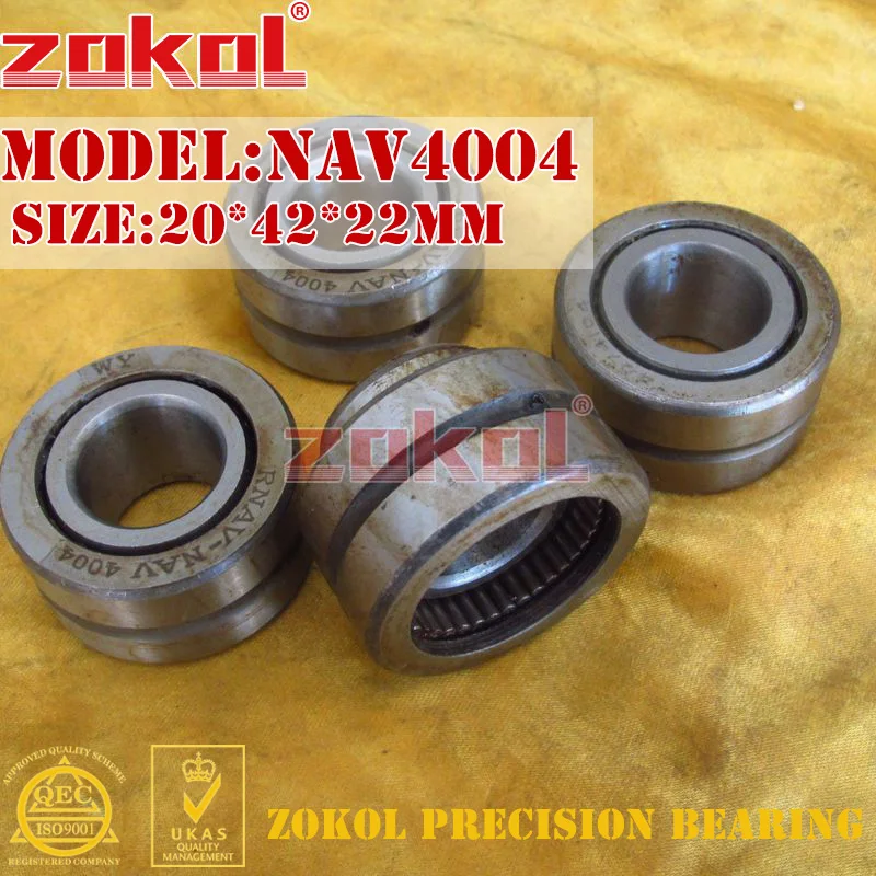 

ZOKOL NAV4004 Full complement needle roller bearing with inner ring 20*42*22mm