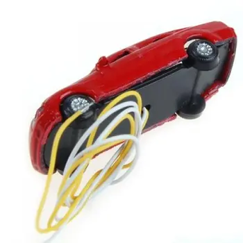 

10 rooms painted light burning car model scale cable w / N (1 - 150)